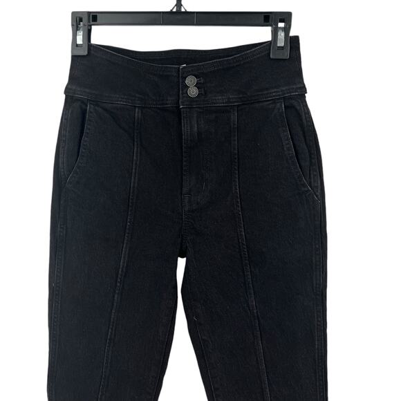 Madewell Jeans The Perfect Vintage Tuxedo Edition black size 24 - Picture 3 of 8